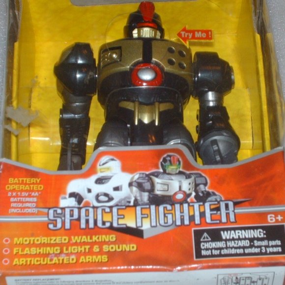 Robot Space Fighter Ales Filoguidé Années 80 En Boîte